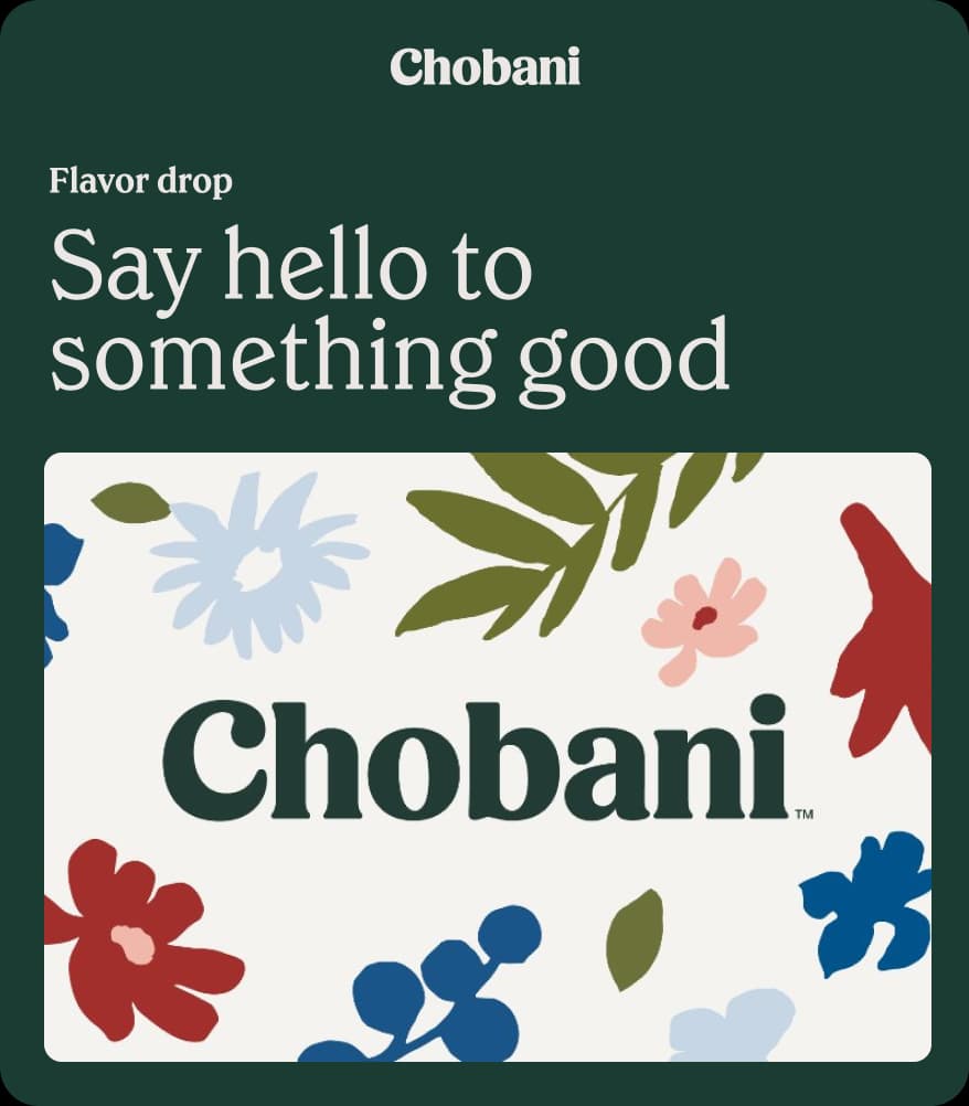 Chobani brand kit