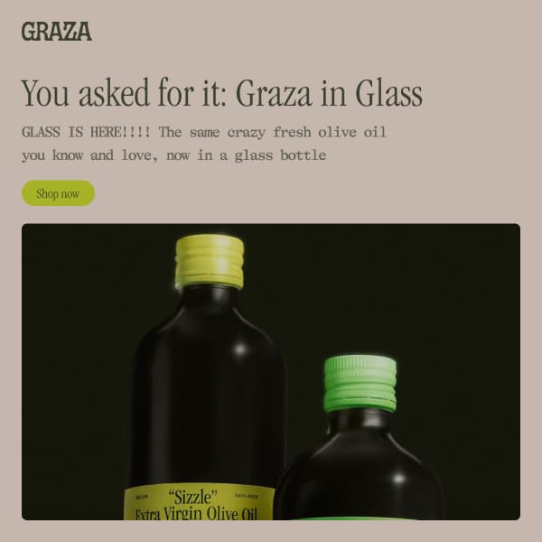Graza template example