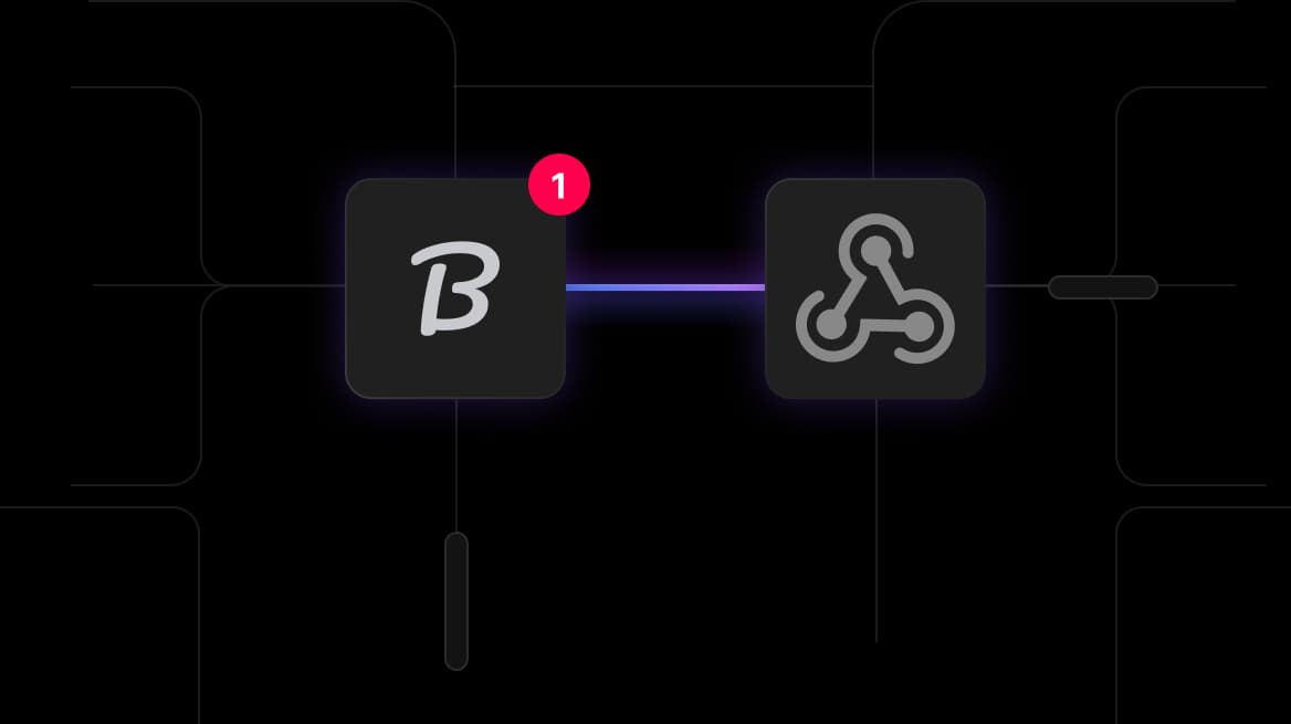 Get notified of any changes with webhooks