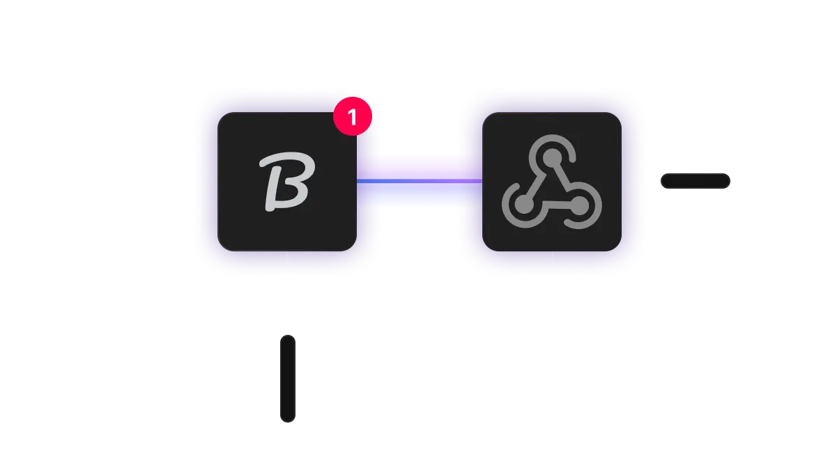 Get notified of any changes with webhooks