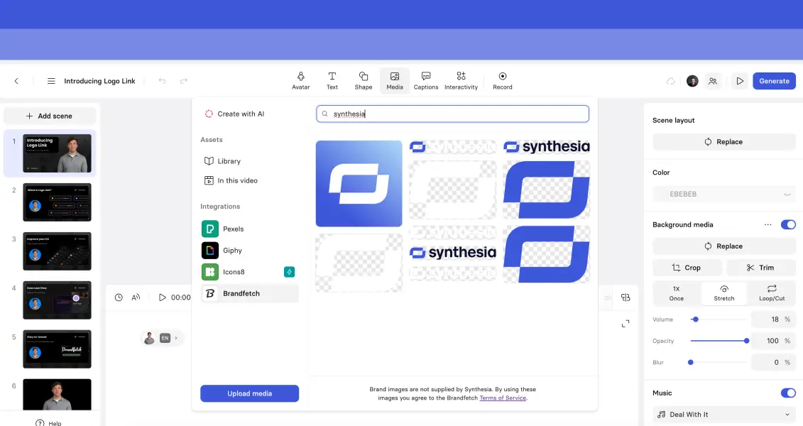 Brandfetch Case Study - Users can also fetch other companies' logos for sales and support use cases.