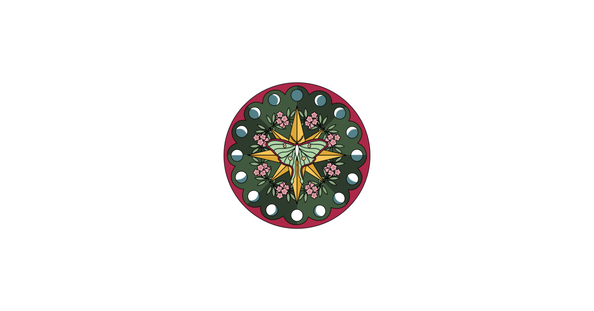 Flower Moon Plants & Crafts Logo & Icon: Download Transparent PNG & SVG ...